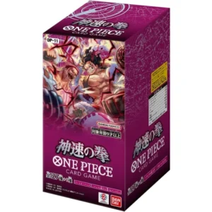 OP-11 A FIST OF DIVINE SPEED Sealed Case (12 boxes) Japanese ONE PIECE CARD
