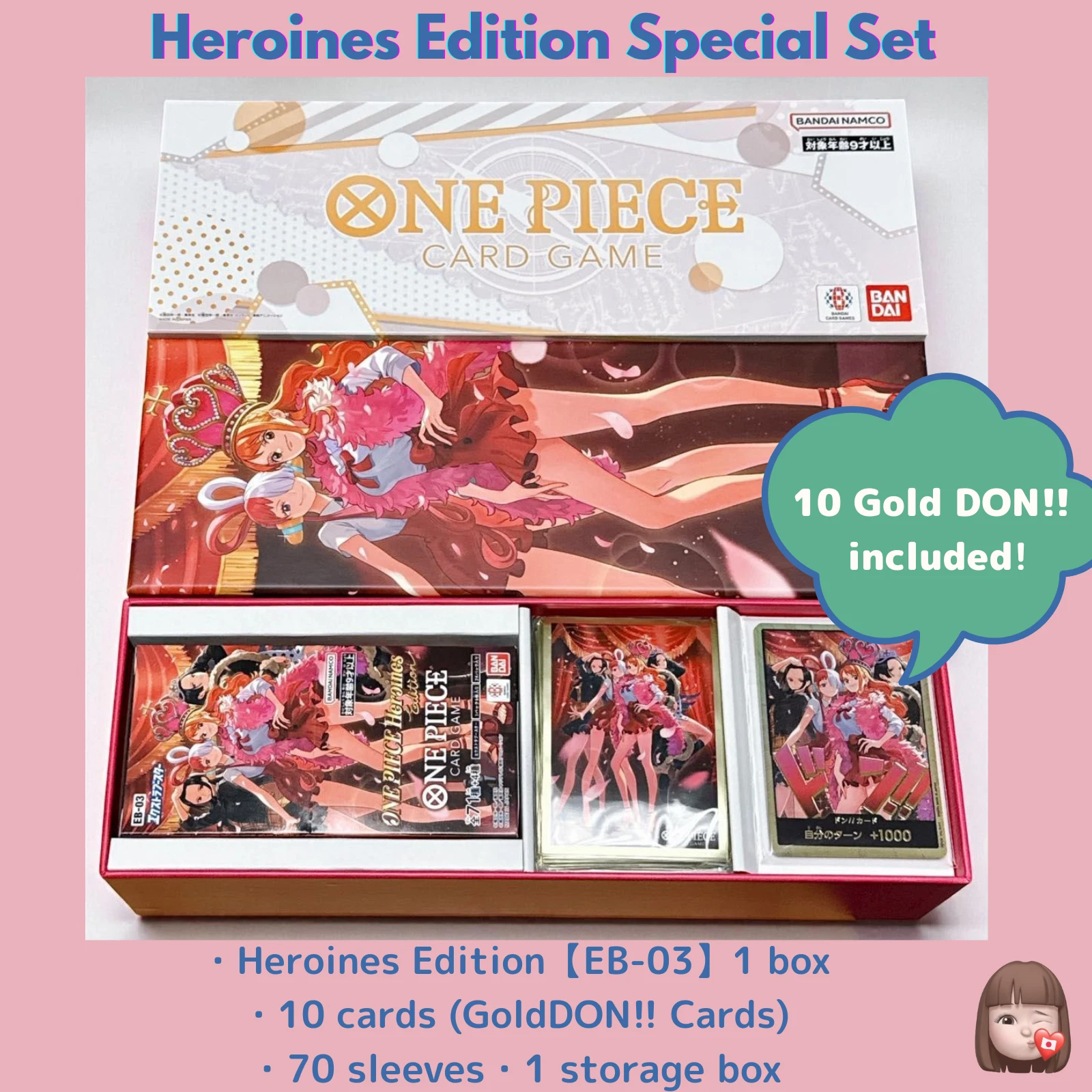10 Gold DON !! ONE PIECE Card Game Heroines Edition 1 10 Gold DON !! ONE PIECE Card Game Heroines Edition