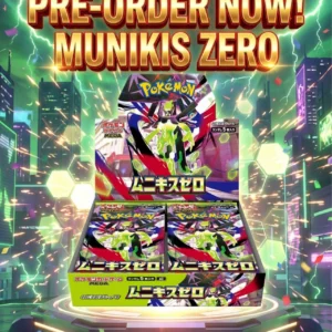 Home 30 Pre-Order Pokemon Card Game MEGA Expansion Pack Munikis Zero Box - Factory Seal