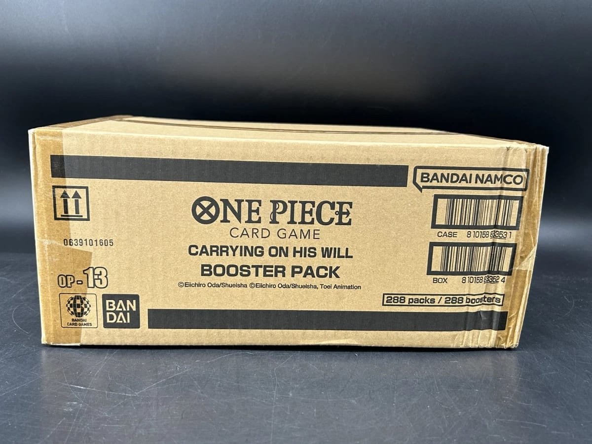 One Piece OP13 Carrying On His Will Booster Box Case(12 boxes) English 1 One Piece OP13 Booster Box Case