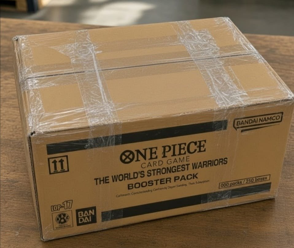 ONE PIECE OP-17 Booster Box Case (12 Boxes) – Factory Sealed English 1 ONE PIECE OP-17 Booster Box Case (12 Boxes) – Factory Sealed English