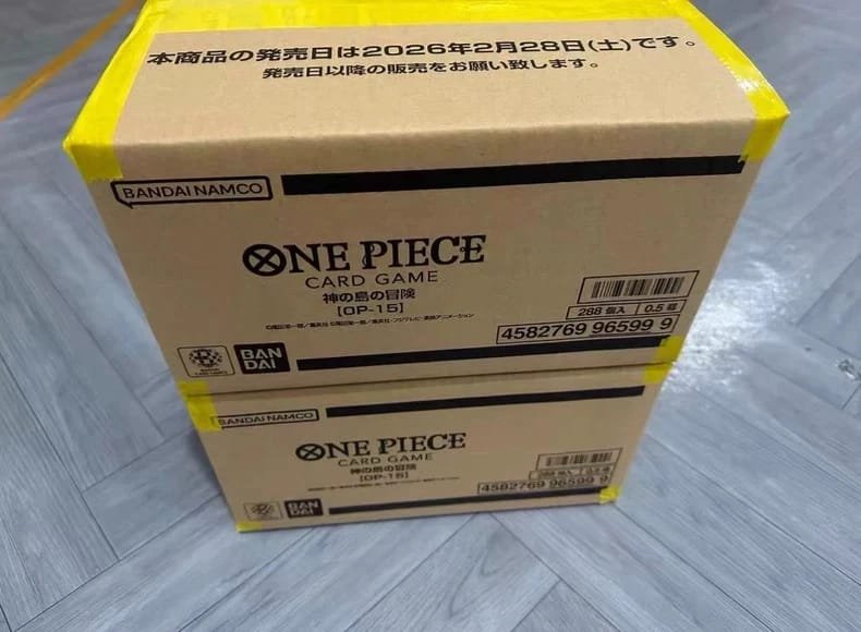 One Piece Card Game OP-15 Japanese Sealed Case (12 Boxes) 1 One Piece Card Game OP-15 Japanese Sealed Case (12 Boxes)